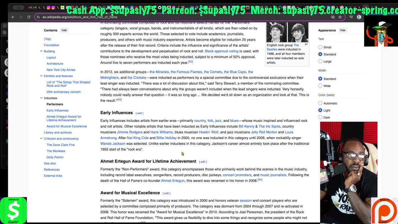 Hip Hop Does Not Belong In The Rock N' Roll Hall of Fame (Change My Mind)