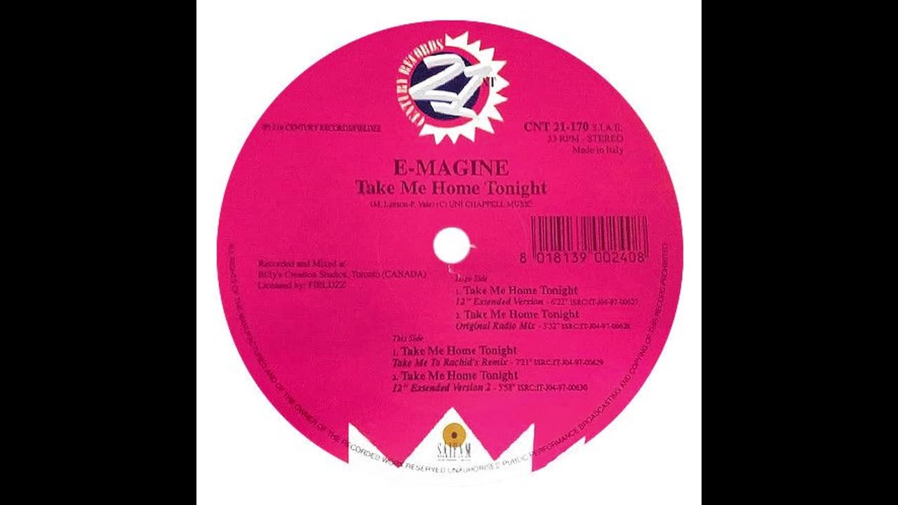 E-magine - Take me home tonight