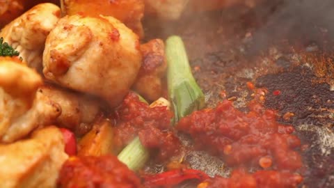 Cooking curry beside the river | Peaceful Outdoor Cooking & Nature ASMR