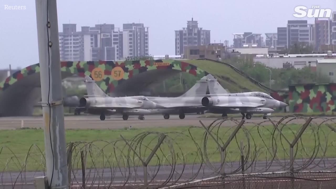 China ramps up tensions with LIVE-FIRE rocket drills near Taiwan