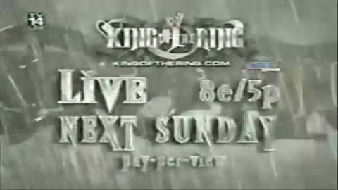 WWE King of the Ring 2002 Commercial 2
