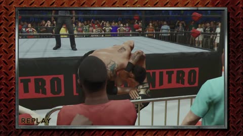wwe 2k25 283 universe Shawn Spears VS Josh Briggs