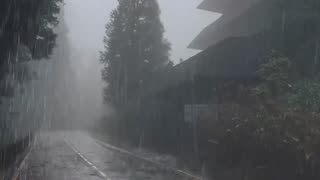 Rain Sounds For Sleeping - 99% Instantly Fall Asleep With Rain And Thunder Sound At Night