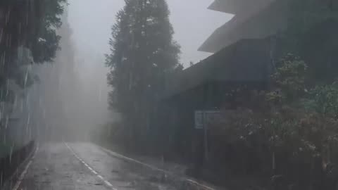 Rain Sounds For Sleeping - 99% Instantly Fall Asleep With Rain And Thunder Sound At Night