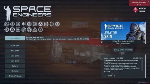 Space engineers ship design (creative)