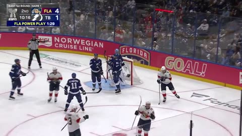 NHL - Matthew Tkachuk has TWO in his return to the lineup! 😳 #StanleyCup