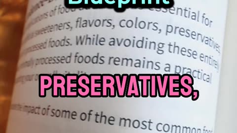 What You’re NOT Told About Food Additives