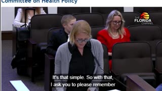 Speech: Katherine Henry at FL Legislature on SB 1270 Patient Bill of Rights Amendment on 040125