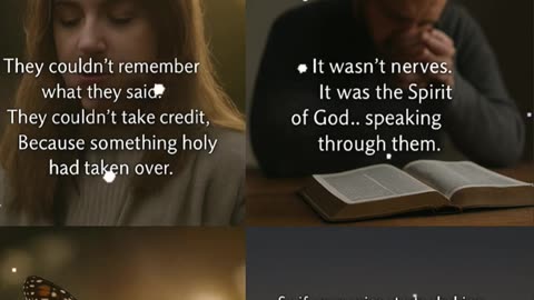 When God Took Over Their Mouth: A Prophetic Moment They Didn’t Expect