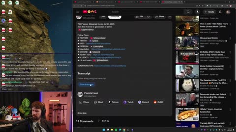 [Mirror] Destiny YouTube Stream