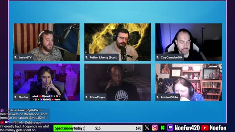 Trump Economy PrimeCayes Panel Debate | Gooning | !tts !discord