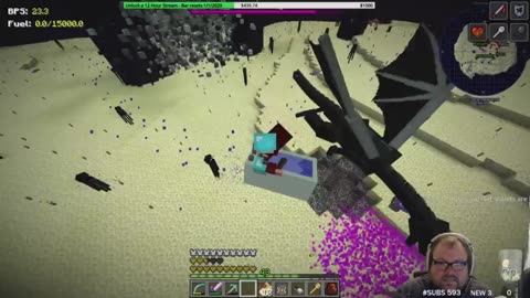 Mindcrack Live 2019-12-08 Crackpack killing the dragon tonight