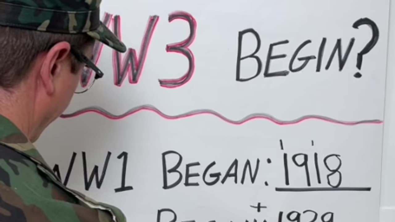 Soldier predicts future [This video was produced by Adam Trent]