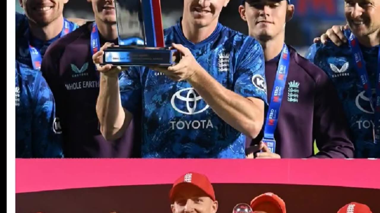 England beat west Indies by 37 runs in the 3rd t20i. White washed WI by 3-0.Congrats Harry Brooke