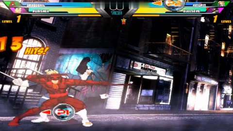 Punisher & Daredevil vs Kingpin & Bullseye - (Hardest AI)