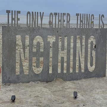 The Only Other Thing Is Nothing.
