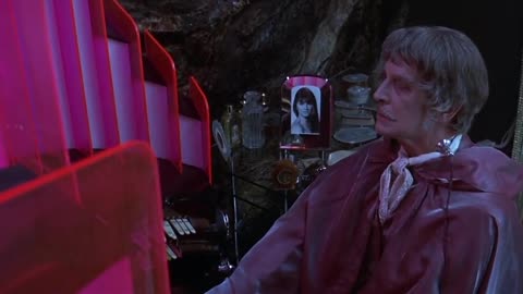 "Dr. Phibes Rises Again" Starring Vincent Price and Peter Cushing