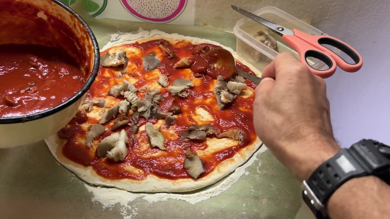Wild Mushroom Pizza