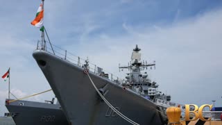 India and the Philippines stage joint naval drill in the disputed South China Sea
