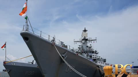 India and the Philippines stage joint naval drill in the disputed South China Sea