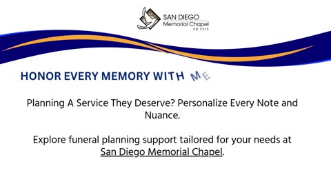 3 Ways to Personalize a Farewell | Funeral Planning Service San Diego
