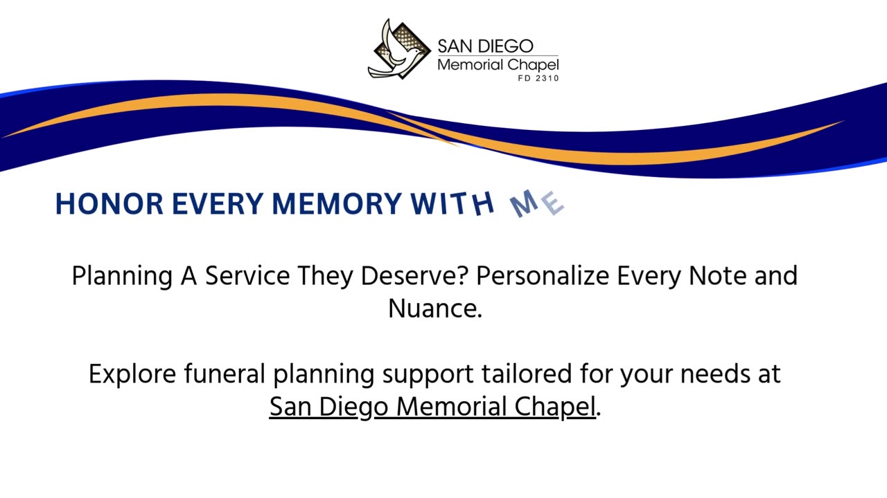 3 Ways to Personalize a Farewell | Funeral Planning Service San Diego