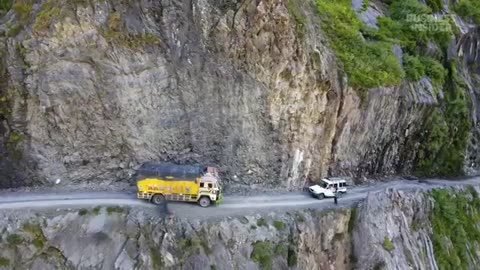 How Truck Drivers In India Navigate One Of The Most Dangerous Roads In The World | Risky Business