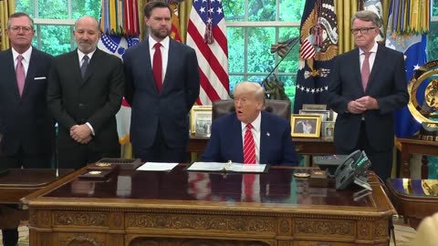 President Trump Announces Trade Deal Between USA and UK