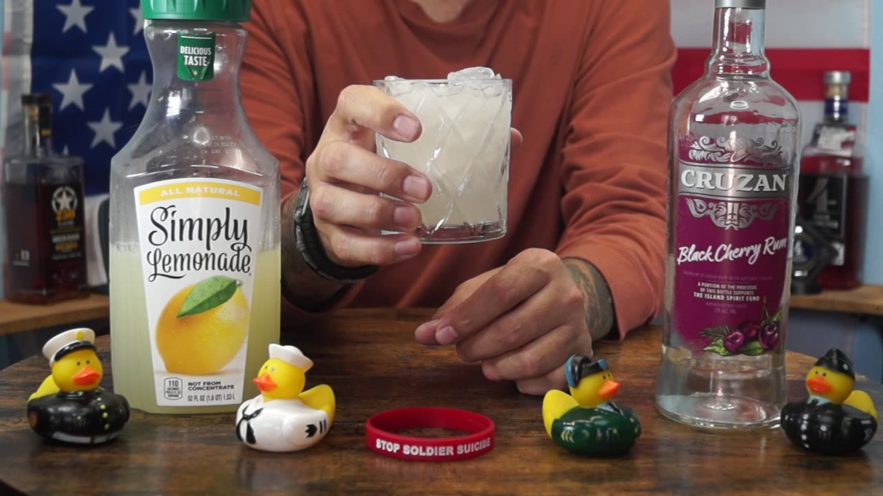 Pete Spady - Cruzan Black Cherry Rum & Simply Lemonade