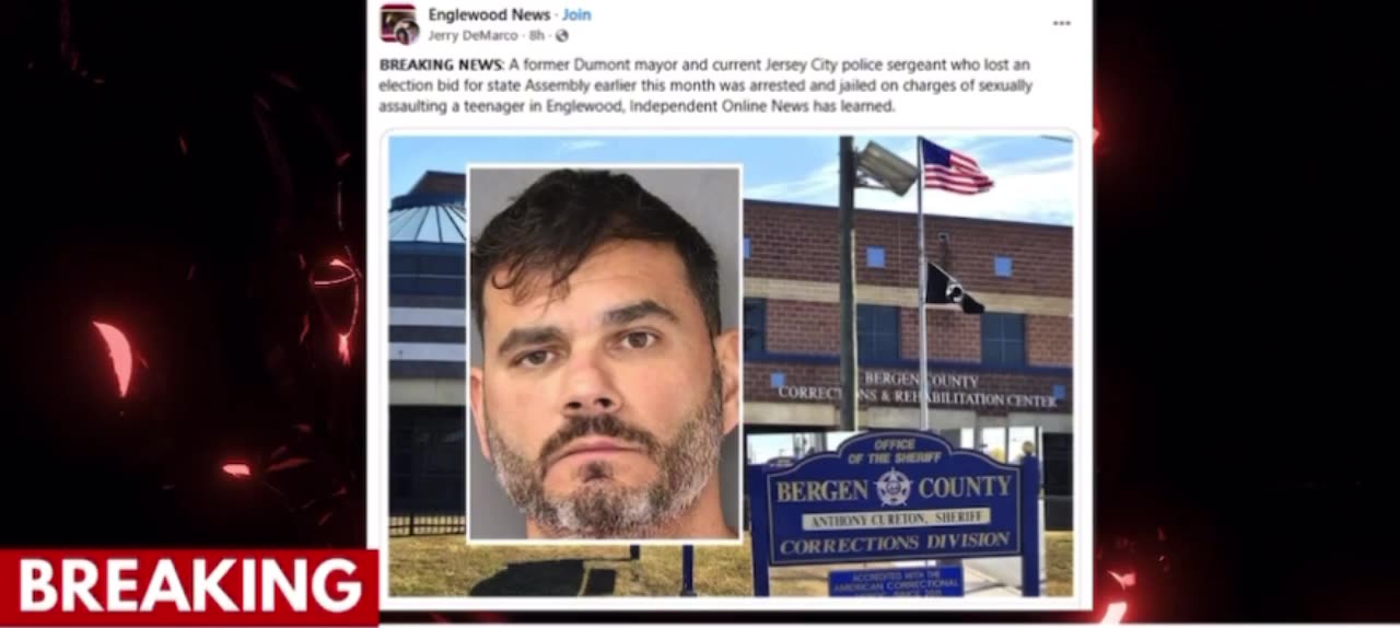 Former NJ Mayor arrested for allegedly drugging and sexually abusing child