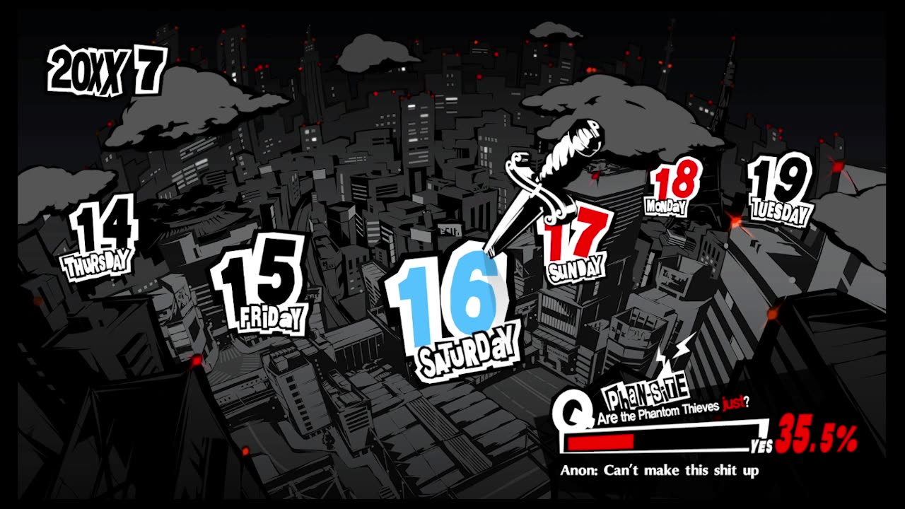 Persona 5 Royal All Endings Challenge (NG Mode)