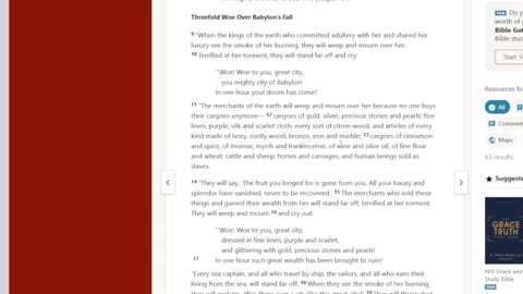 Revelation 18 Reading