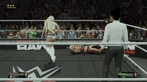 wwe 2k25 185 universe Rachel Valentine VS EC