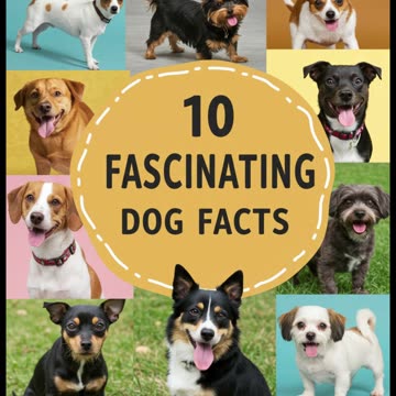 10 Fascinating Dog Facts You Didn’t Know! 🐶 #Shorts
