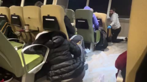 Jet2 Holiday Ferry Sails Through Storm on the Irish Sea