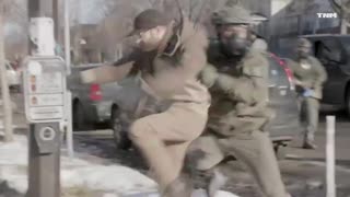 Alex Pritti the far left lunatic spiting at agents and damaging their car-new video emerges