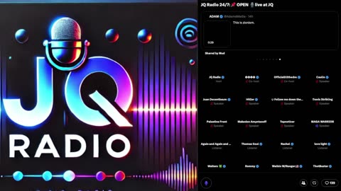 JQ Radio 24/7: Cicero Opening Space!
