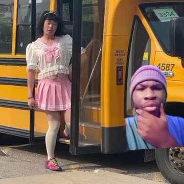 This is a school bus driver in Ontario Canada....🤯