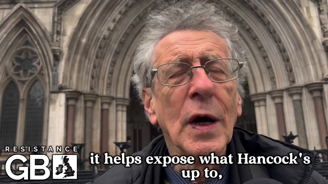 Bridgen's Supporters at Royal Courts: "If You Don’t Have Money, You Don’t Get Justice."