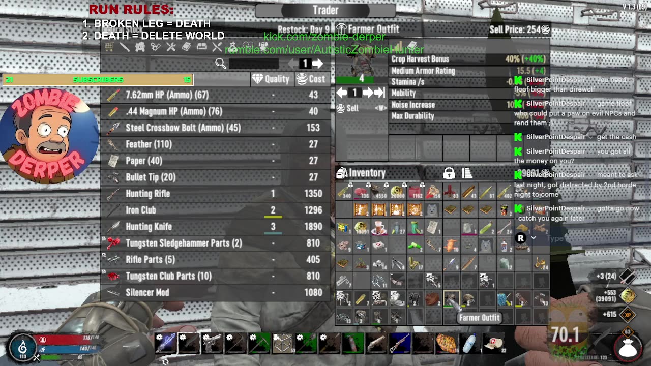 Making Emotes then 7 Days