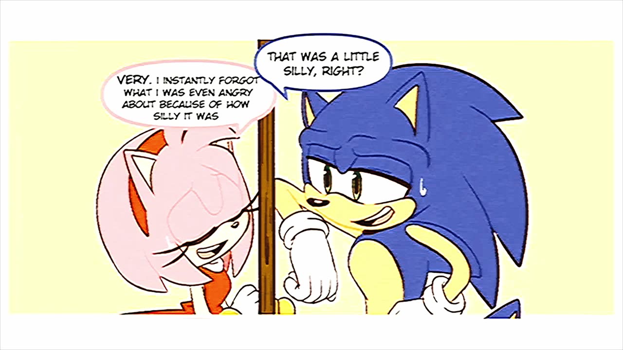 couples first fight (sonamy fanfic)