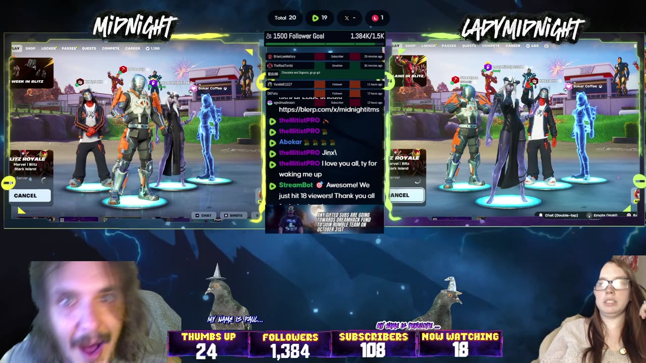 Gaming w/ PER·SE·VER·ANCE | Variety Friday and CHILL | Come Hang with the Midnights