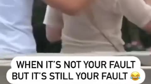 When its not your fault but still your fault