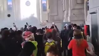 Milan under attack. Get this scum out of Italy.