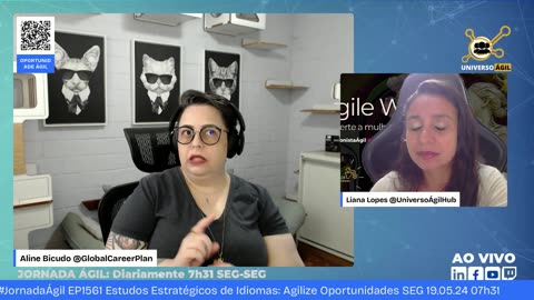 #JornadaÁgil EP1561 Estudos Estratégicos de Idiomas: Agilize Oportunidades SEG 19.05.24 07h31