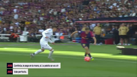 Fermin Lopez’s late disallowed goal