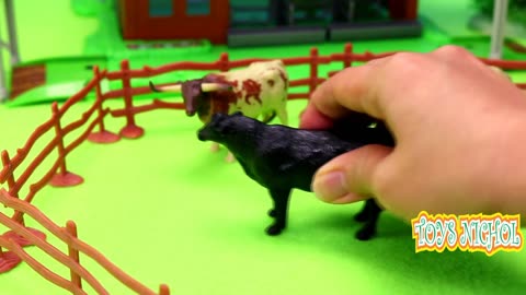 Painting Sheep Pen Brown to Make it Look Like Wood