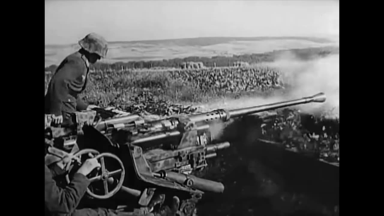 20mm 37mm 40mm Flak deployed against Allied ground forces in occupied Europe in 1944