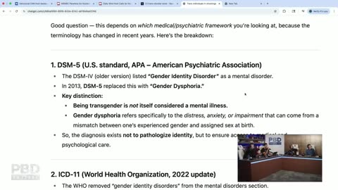 "Gender Dysphoria IS Mental Illness”