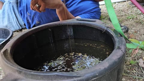 Draining the Jeep Transmision Fluid